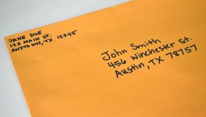How to Address Large Envelopes Synonym