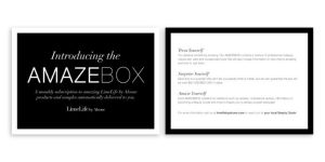 Introducing the AMAZEBOX! Host rewards, Beauty guide, How to