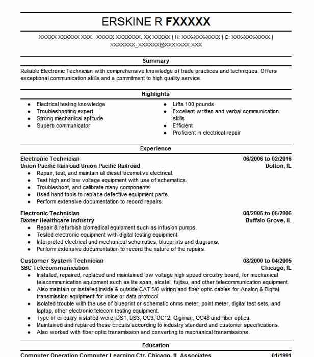How To Write An Electronic Resume