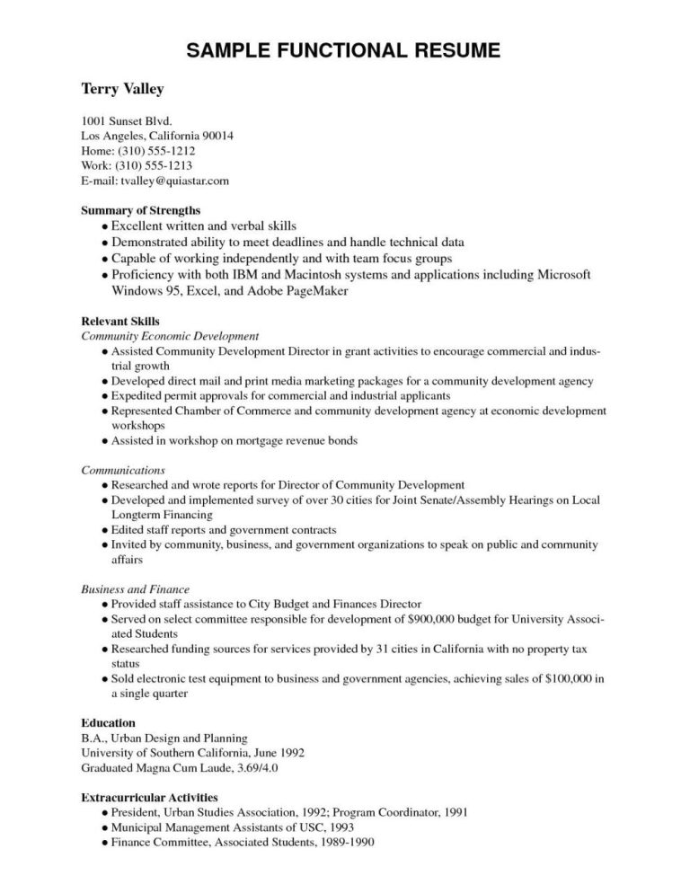 How To Write About Extracurricular Activities In Resume