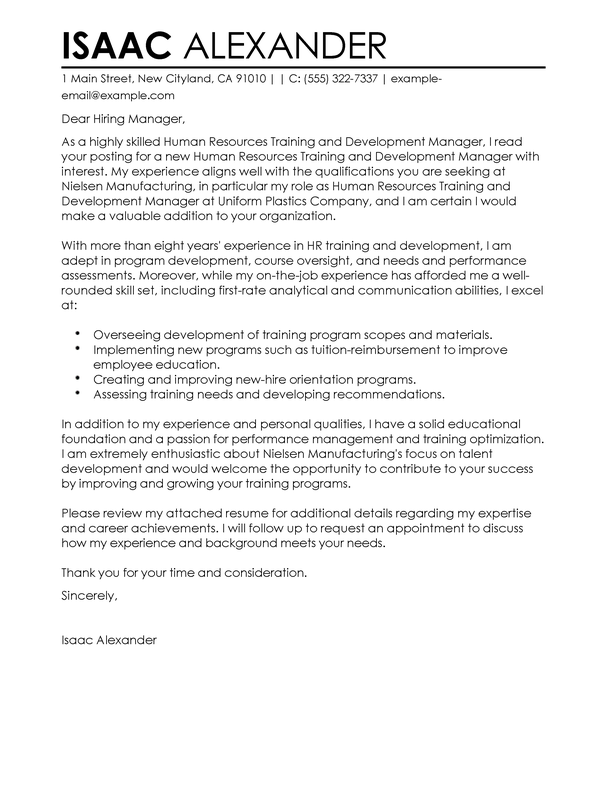 Personal Trainer Cover Letter Pdf