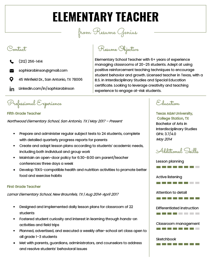 How To Write Out Education On A Resume