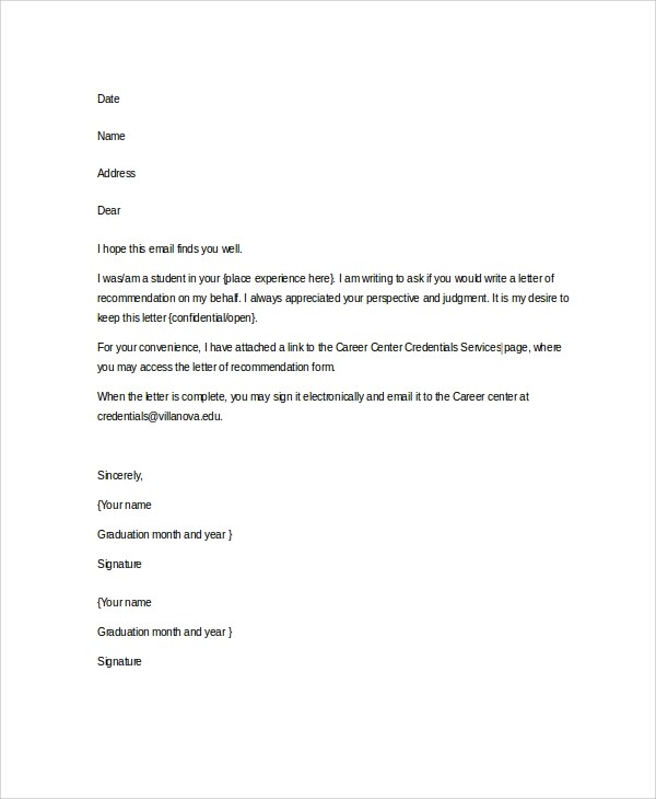 Letter Of Doc For Your Needs Letter Template Collection