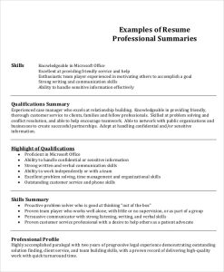 FREE 8+ Job Resume Samples in MS Word PDF