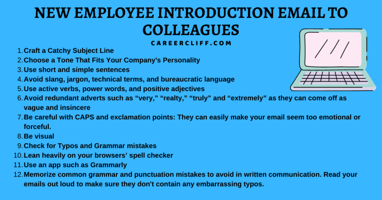 How To Introduce Yourself In An Email To A Colleague