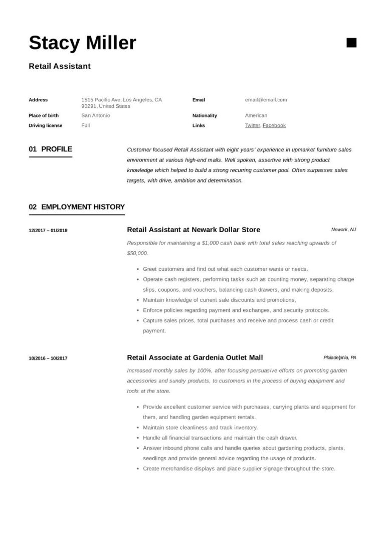 How To Write Family Background In Resume