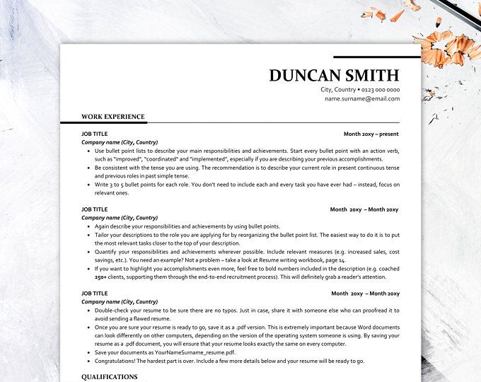 Executive Resume Examples Word