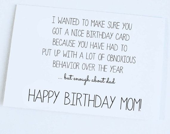 What To Write On Mom's 50th Birthday Card