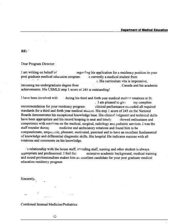 Doctor Cover Letter Examples