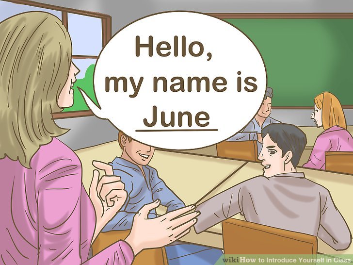 How To Introduce Yourself To Your Students