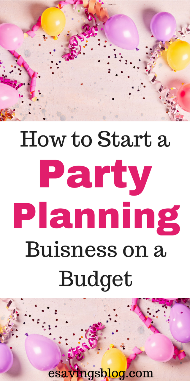 How Do I Start An Event Planning Business With No Money