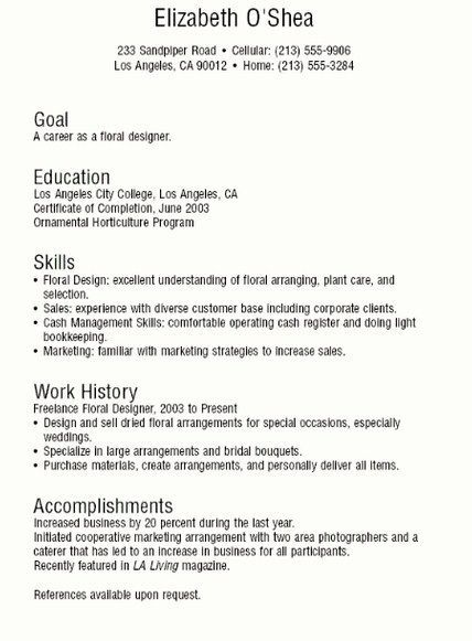 Creative Career Objective Examples