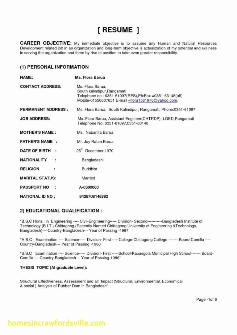 Civil Engineer Resume Objective Examples