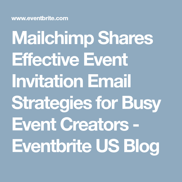 How To List An Event On Eventbrite