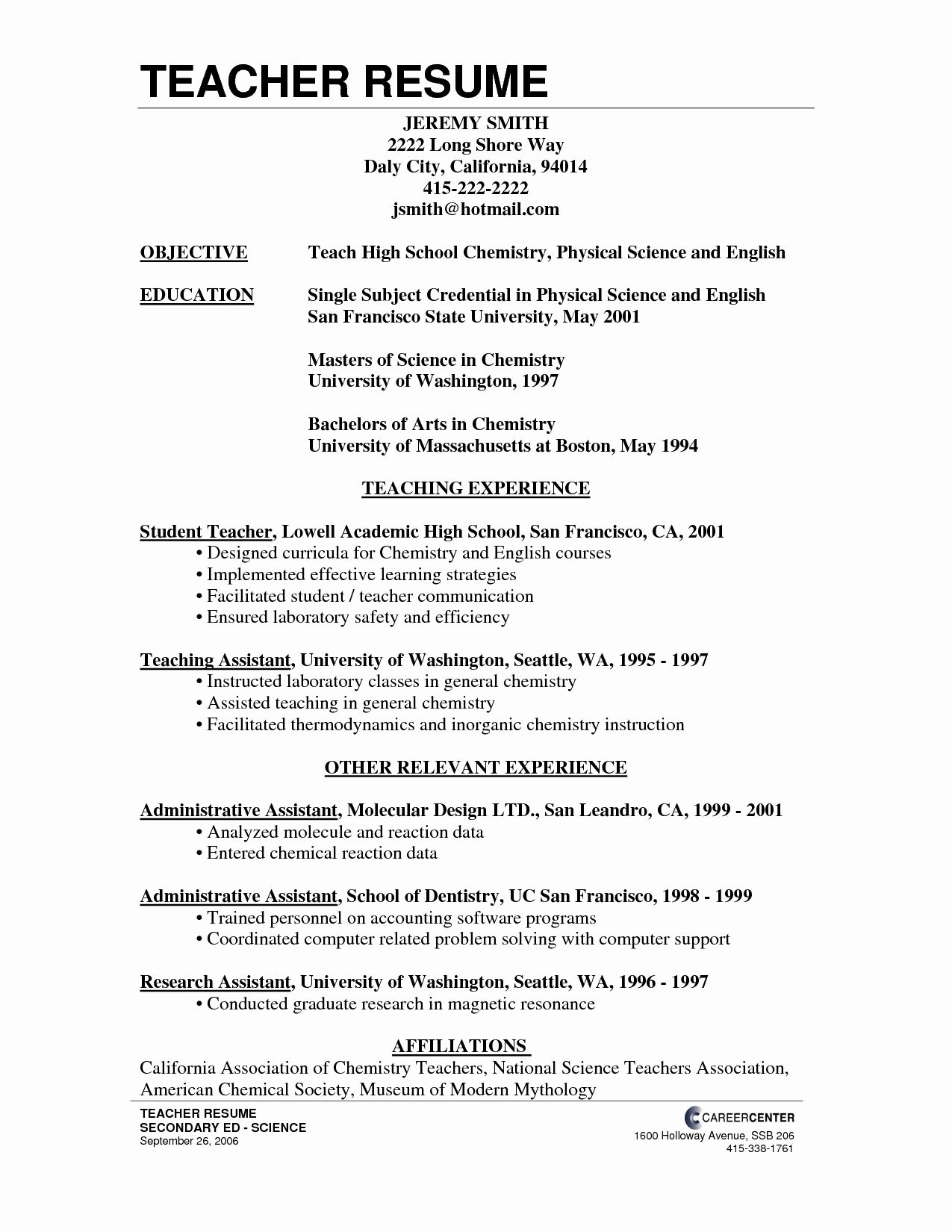 Image result for teacher resume format pdf Teacher resume examples