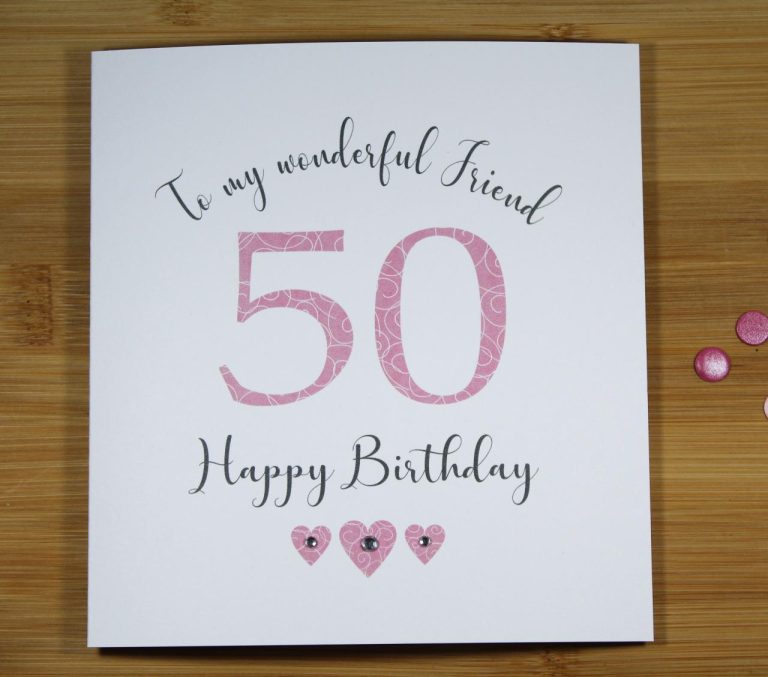 Funny Things To Write In A 50th Birthday Card Uk