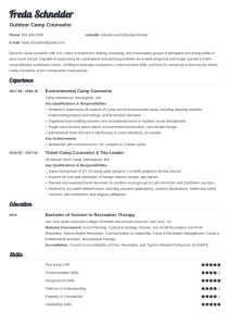 Camp Counselor Resume—Examples and 25+ Writing Tips