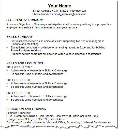 How To Prepare Resume For 1 Year Experience