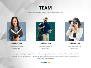 Team introduction PowerPoint slide Free if you download anytime from