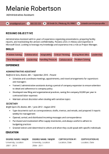 Advanced Rose Resume RG Modern resume template free, Resume, Modern