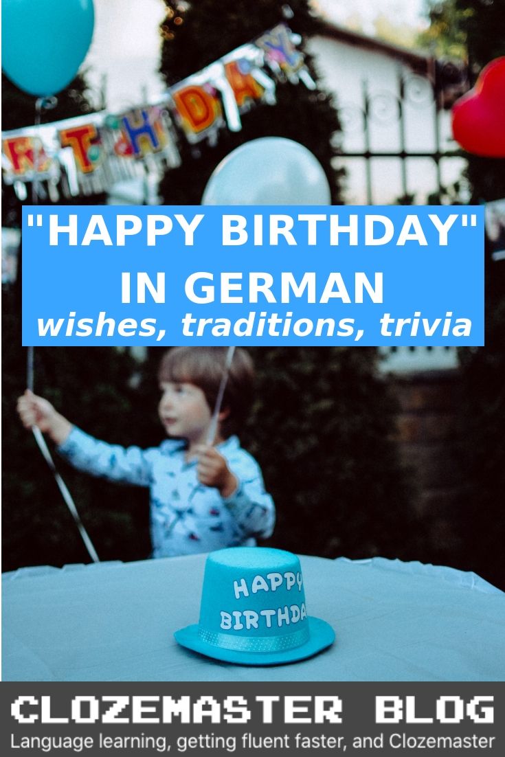 How To Say Happy 50th Birthday In German
