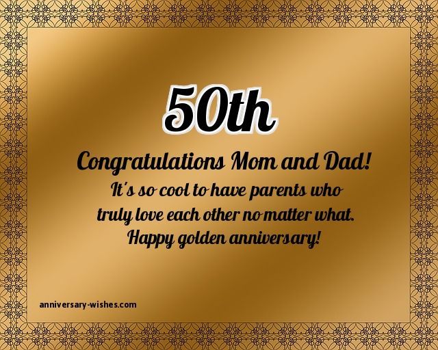 What To Write In 50th Anniversary Card Funny