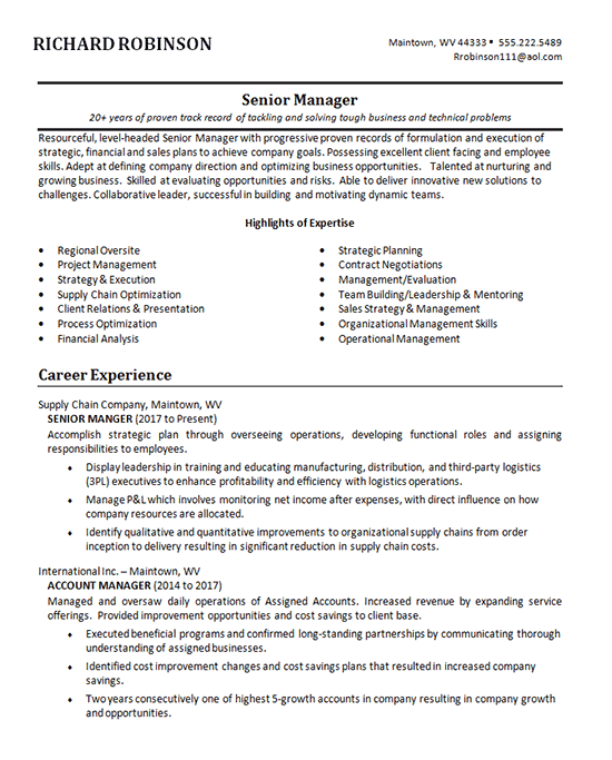 Sales Operations Manager Resume Objective