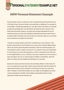 Is it possible to write a impeccable personal statement? Yes it is