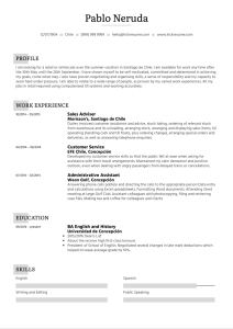 How To Make A Good Resume For Your First Job Master of