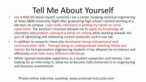 Interview Sample Answer Tell Me About Yourself YouTube