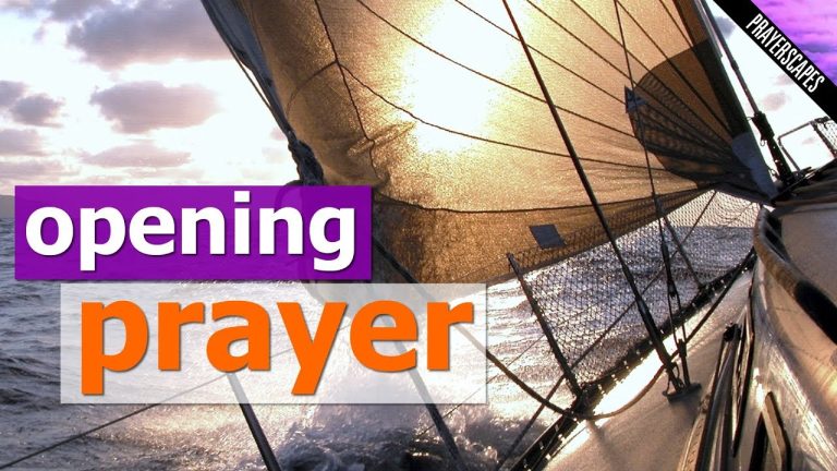 How To Open Prayer Meeting