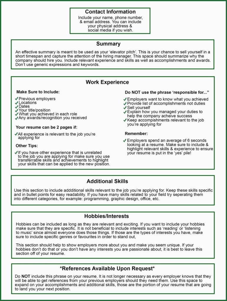 How To Write A Skills Section For A Resume