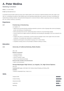 Sample Resume For Recent College Graduate With No Experience Good