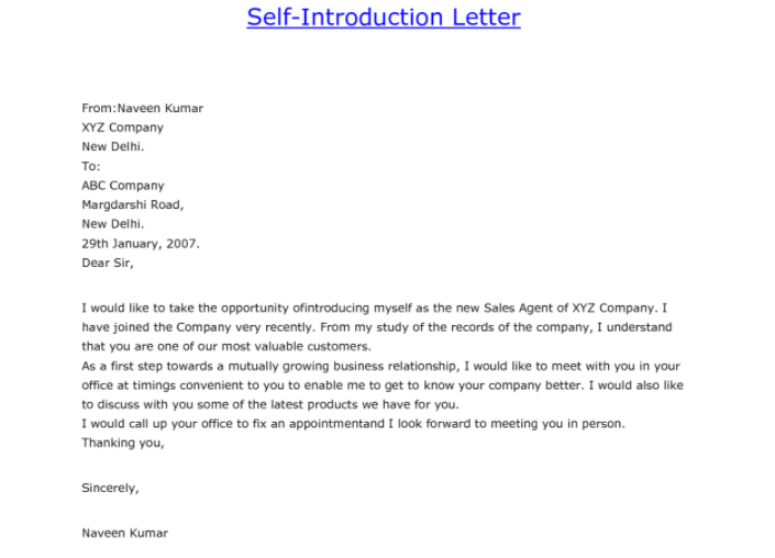 How To Introduce Yourself New Job Email
