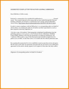004 Cover Letter For Article Publication Research Paper Museumlegs