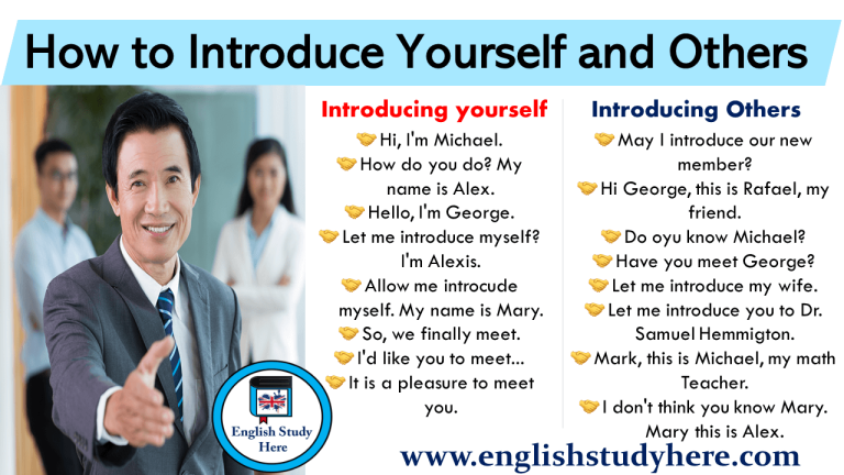 How To Introduce Yourself To A New Teacher