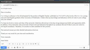 Formal E Mail Template Unique How to Write A formal Email Mail