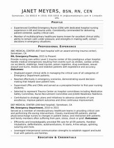 How To Write An Objective For A Nursing Resume Resume