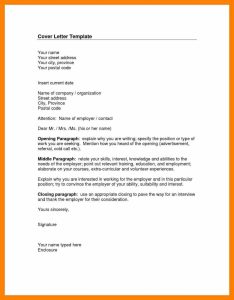 Cover Letter Without Name Of Employer 200+ Cover Letter Samples