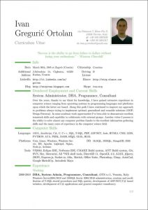 Structure How to write a CV Curriculum vitae, Professional resume