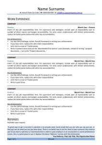Resume For Teenager First Job Australia How To Write A Resume With No