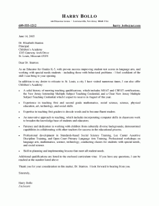 Kindergarten Cover letter for resume, Job cover letter, Teaching