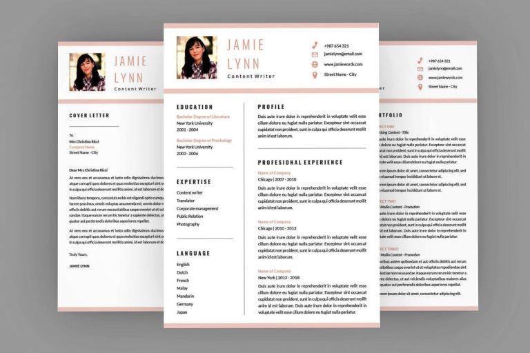 Creative Resume Design Samples
