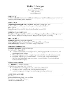 Resume Examples Experience examples experience resume