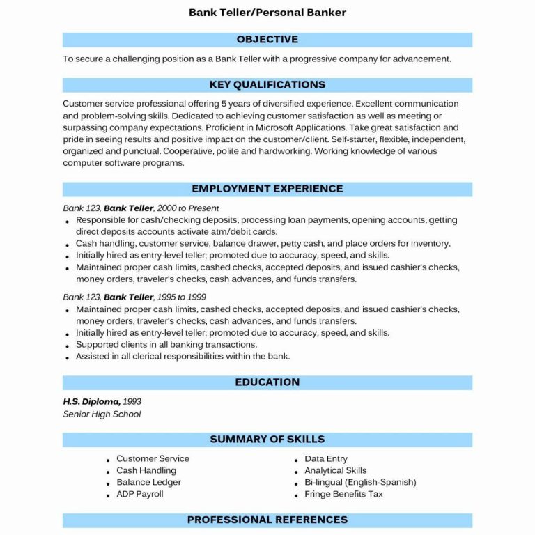How To Write A Resume With Multiple Jobs