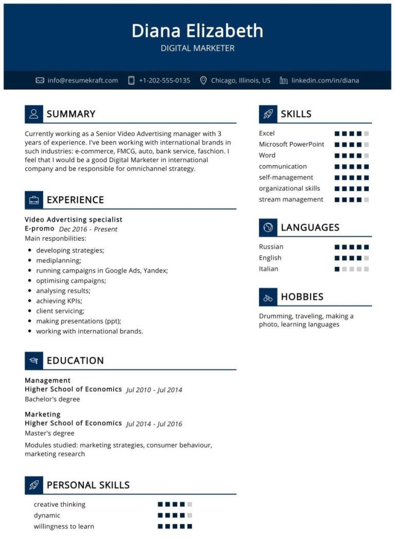 How To Write Currently Working In Resume