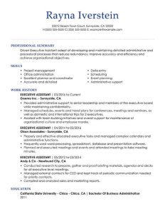 Customize Any Of These Free Professional Resume Examples