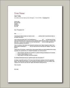Good Cover Letter Example Collection Letter Template Collection