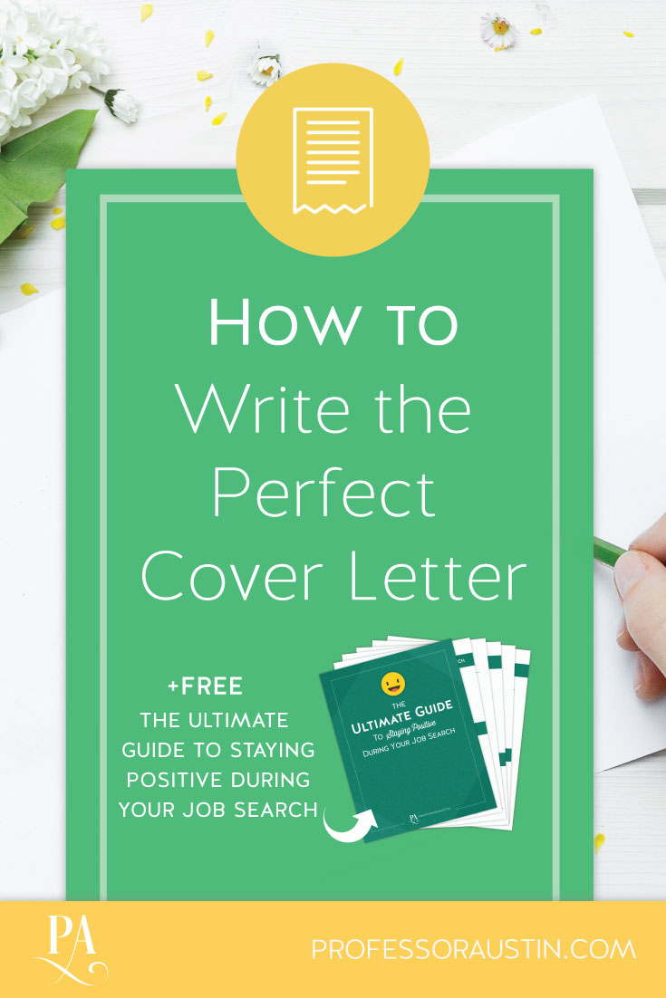 How To Write The Perfect Cover Letter
