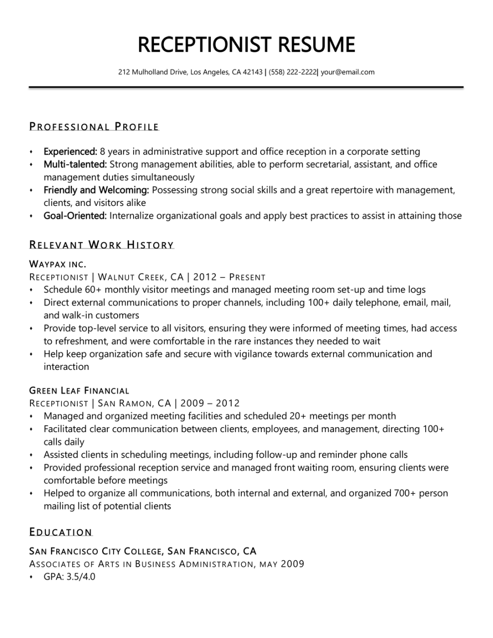 How To Write The Education Section Of A Resume